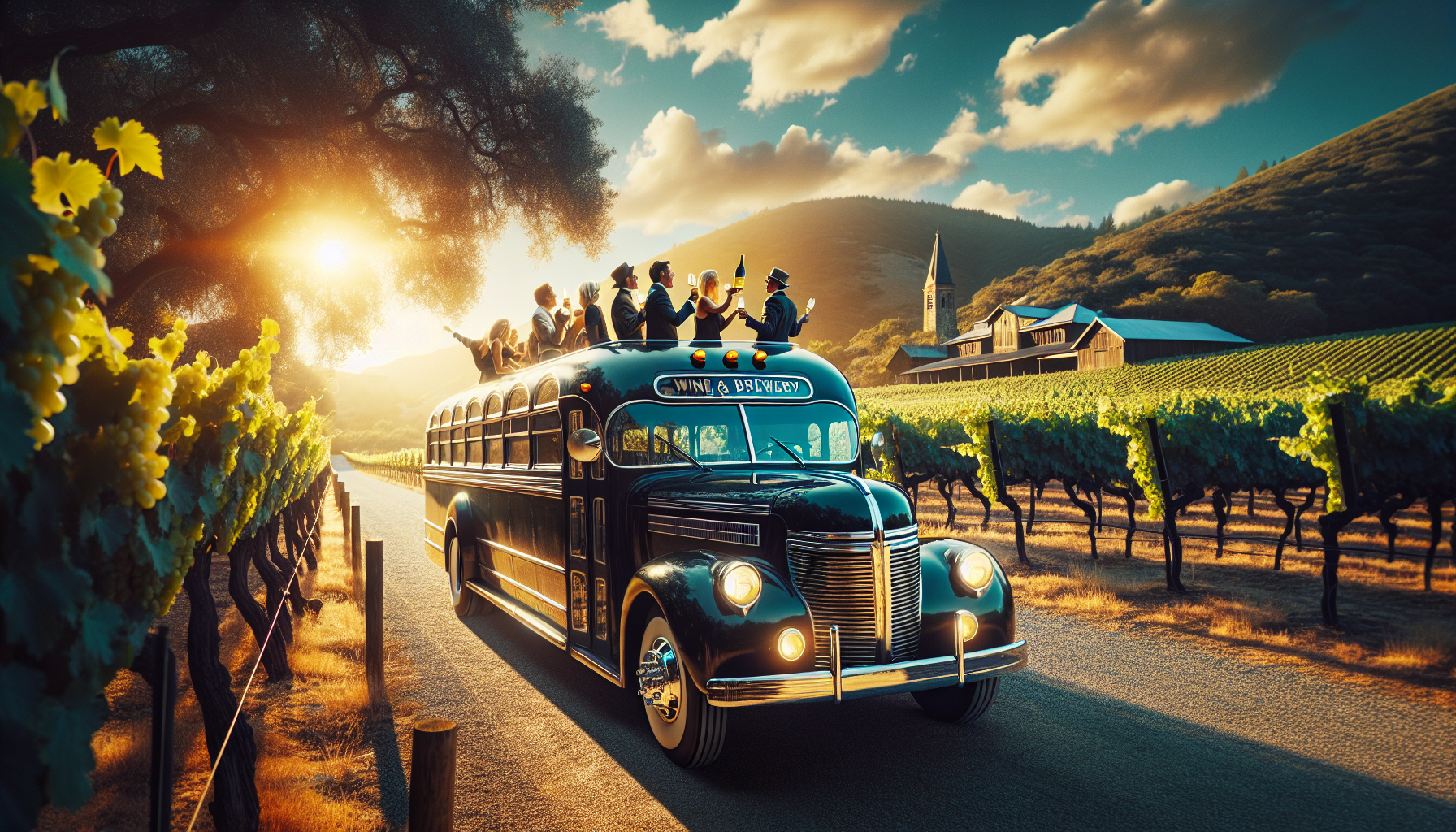 Napa Bus Tour: Tailored Group Wine & Brewery Mix 2025