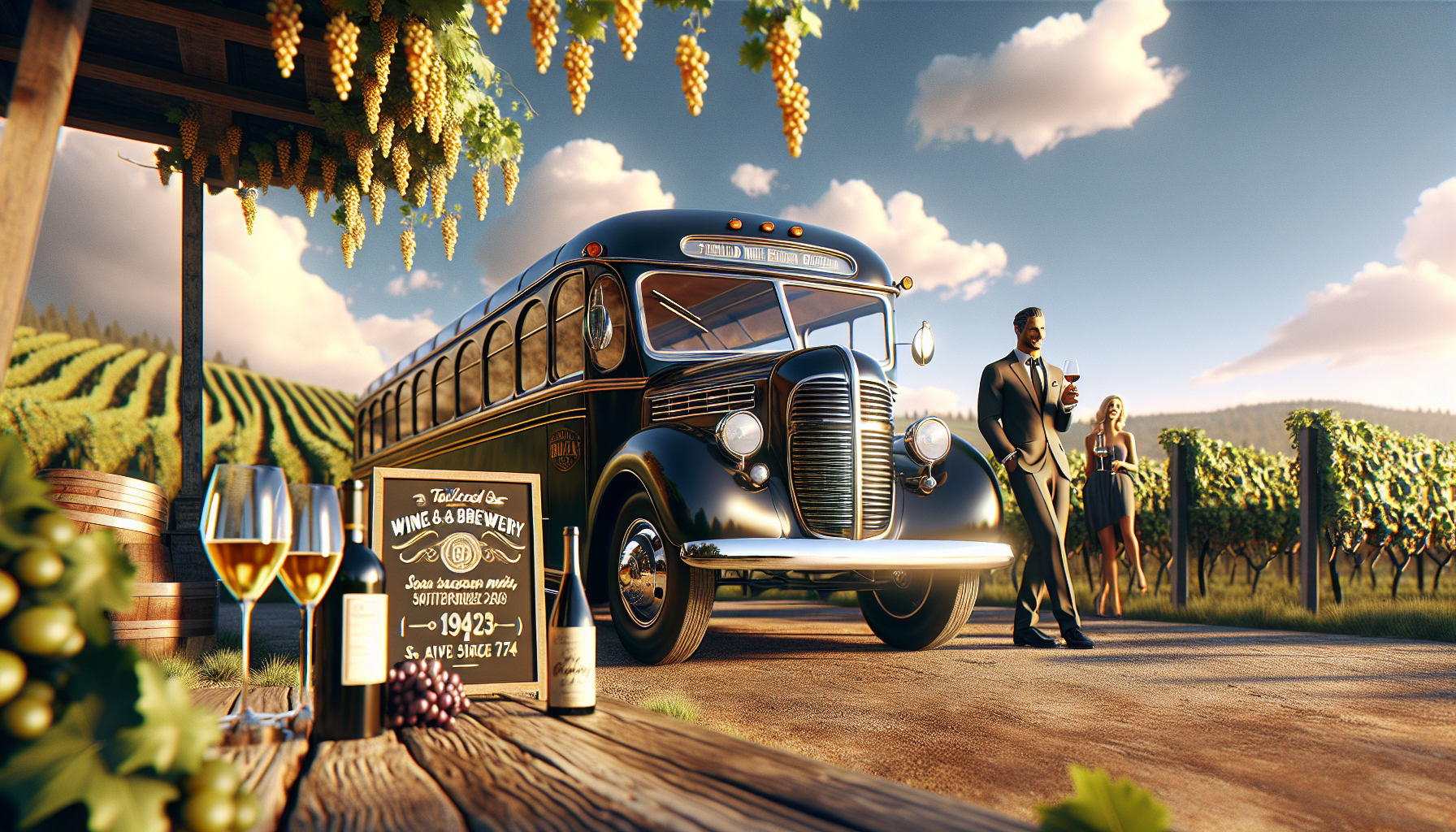 Napa Bus Tour: Tailored Wine & Brewery Mix, Safe Since 1974