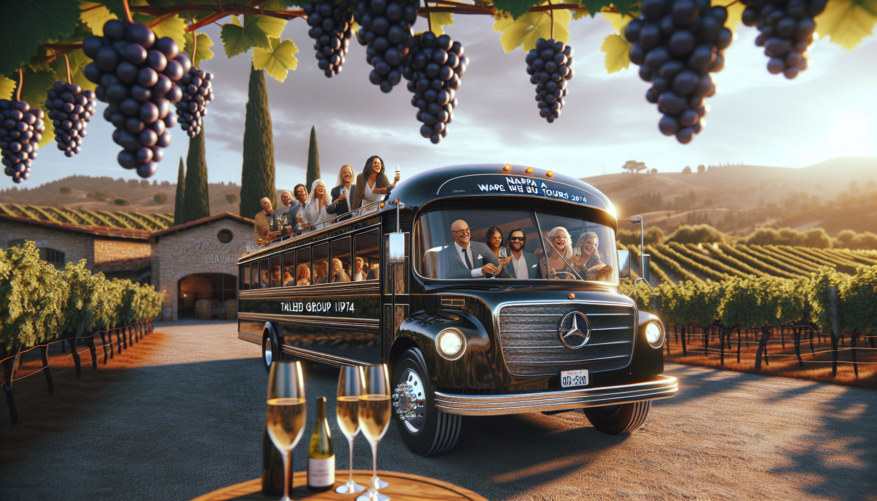 Napa Wine Bus Tours 2025: Tailored Group VIP Since 1974