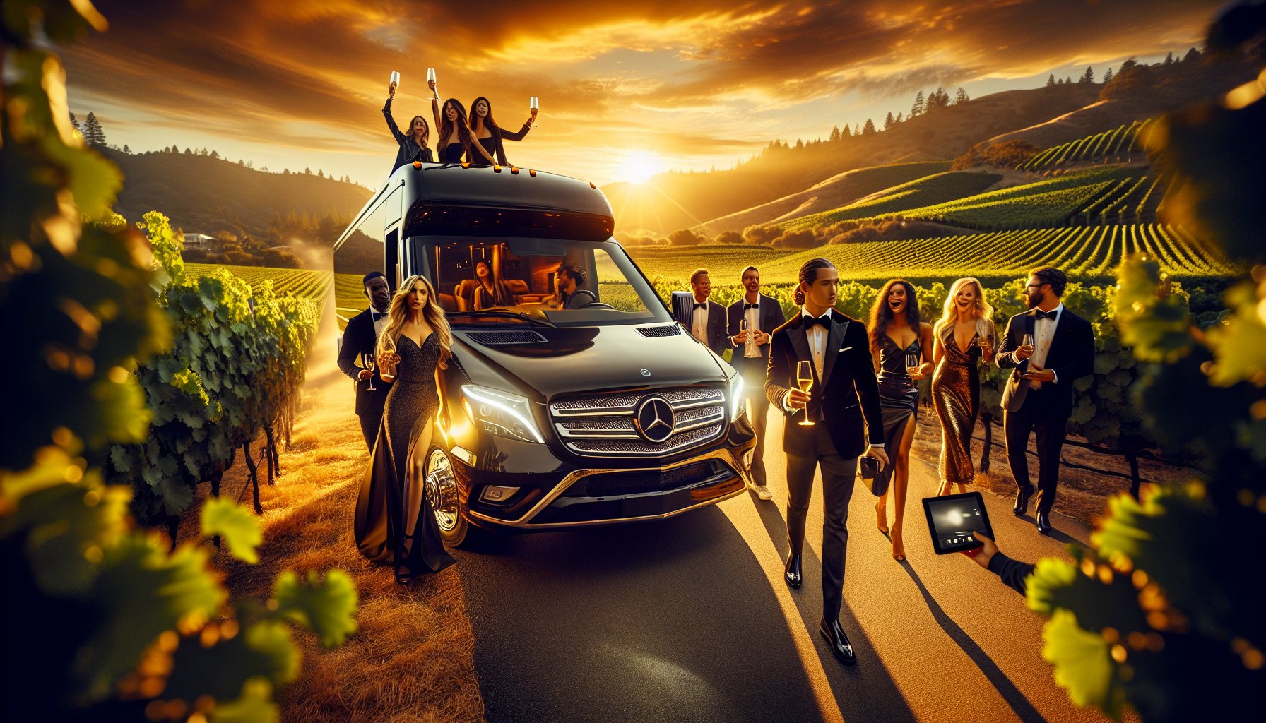 Party Bus Napa Wine Tours: Tailored VIP Trips 2025-2026