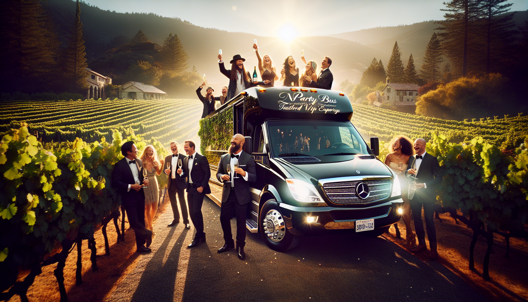 Napa Party Bus Wine Tours: Tailored VIP Experiences 2025