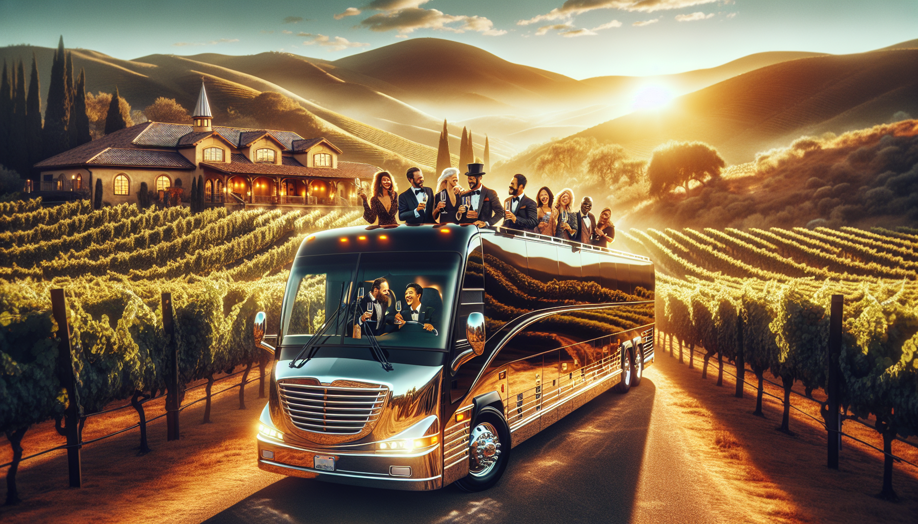 Napa Valley Wine Tours Bus: Tailored Group Rides 2025